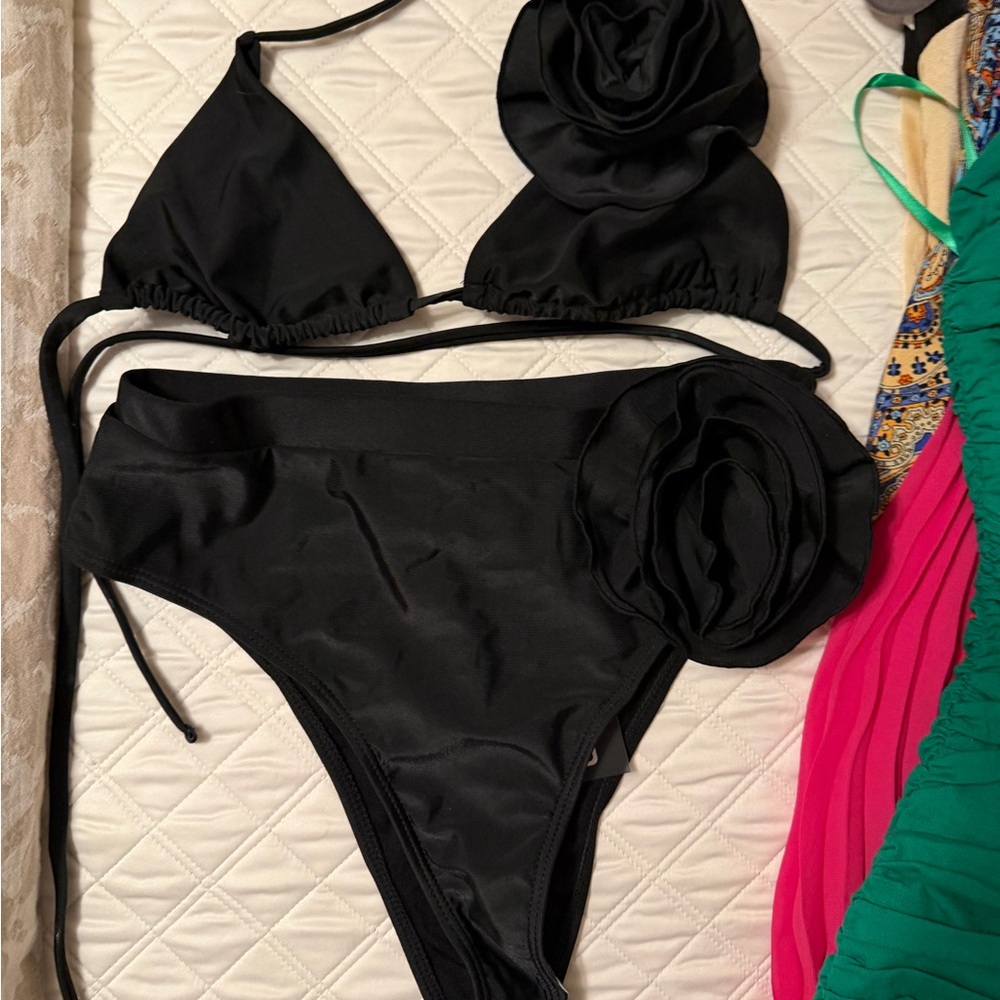 Boohoo Black Bikini